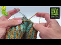 Simple Centred Double Decrease in Inverted Double-Knitted Brioche A Sockmatician Tutorial