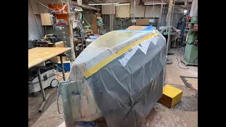 5 Jan 2025 Laminating aft bottom