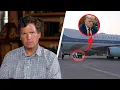 Tucker Reacts to Trump Hiding in a Food Cart