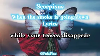 Download Scorpions   When the smoke is going down Lyrics MP3