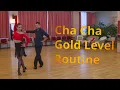 Download Lagu Cha Cha Gold Level (Membership Figures) Choreography | Open Hip Twist to Open CPP, Foot Change