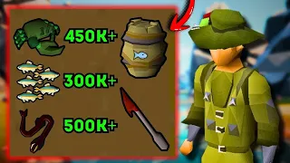 AFK Fishing Methods That Make BANK in OSRS