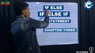 IF ELSE and IF ELSE IF STATEMENT C Chapter Three