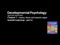 Development Through the Lifespan chapter 1 4 - scientific beginnings