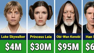 Star Wars Cast Salary Net Worth Then vs Now