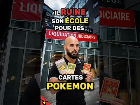 Il RUINE son ÉCOLE pour des CARTES POKÉMON 💰📉