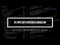 Belajar Pemrograman Java Dasar Mengenal Tipe Data Boolean Integer