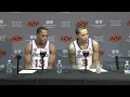 Elmarko Jackson Tre White discuss KU s win over Oklahoma State