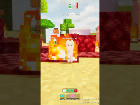 Minecraft VS Meccha Chameleon Challenege #mecchachameleon #camouflage #minecraft #shorts