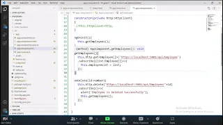 05 CRUD Operation using Angular