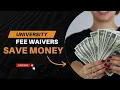 University Application Fee Waiver Codes USA Masters
