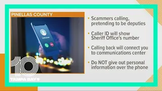 Get a call from a Pinellas deputy sheriff That s a scam