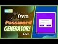 Random Password Generator with JavaScript