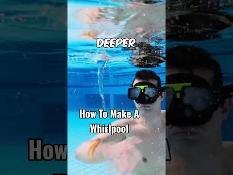 How To Make A Whirlpool Underwater #underwater #christianwedoy