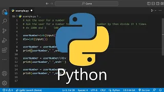 Divide user input in Python How to Tutorial