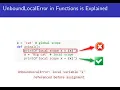 LEGB Scope Lookup Rule in Python Part