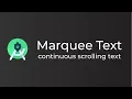 Marquee Text Tutorial in Android Studio Kotlin