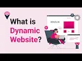 What is Dynamic Website in simple words