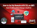 How to Set Up Domain with SSL on AWS Step-by-Step Guide Route 53 ACM CloudFront