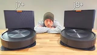Roomba iRobot j7 vs j8 ANY Differences
