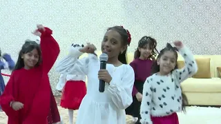 استعراض نشيد الرياضة لشذى جريبي من حلقة بيت الزهور 12 