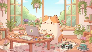 Mochi s Aesthetic Summer Mornings Lofi Chill Music for Study Relax Gentle Garden Ambiance