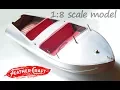 Feather Craft boat and Tee Nee boat trailers scale models