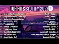 Lagu Top Hits Spotify Indonesia 2025 | Top Spotify Indonesia | Lagu Hits Spotify | Non Stop Tanpa Iklaan