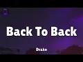 Drake - Back To Back (Lyrics)