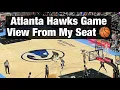 State Farm Arena Seat View Section 205 Atlanta Hawks - Hawks v Grizzlies