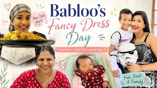 Fancy Dress Day 😍 New Dish testing 😍 Sensree | Maneesh vishnu 