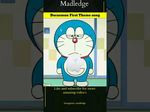 Download MP3 Doraemon First Theme Song🎶😎 || #doraemon #madledge #shorts