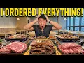 Eating EVERYTHING at the GREATEST All You Can Eat PREMIUM Korean BBQ Buffet in Las Vegas