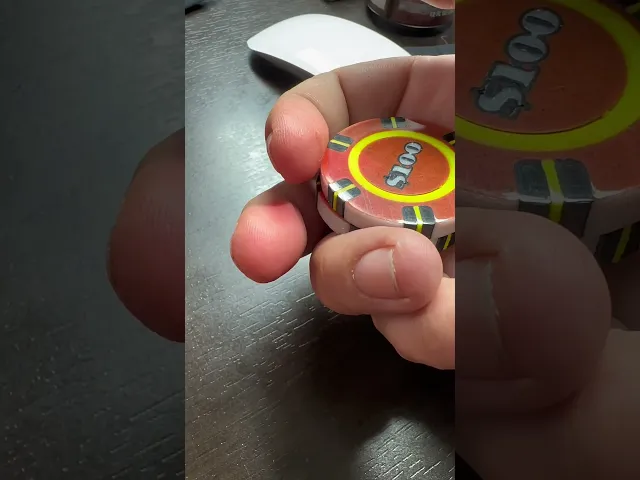 Poker Chip Fidget – 3D Printable Spinning Magnet Toy video thumbnail