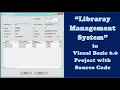 Library Management System in Visual Basic 6 0 Library Management System VB6 Project Report