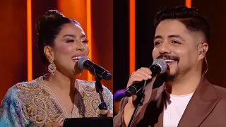 ديو الفنانة رجاء بلمير و الفنان إيهاب أمير   دندنها