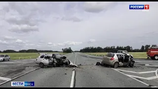 Два человека погибли в жутком ДТП на трассе между Омском и Новосибирском