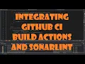 Integrating Github CI build actions and SonarLint for my Unity game -