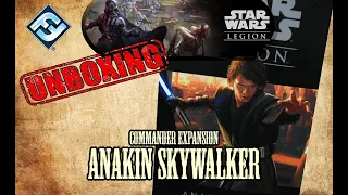 star wars legion anakin skywalker commander expansion unboxing