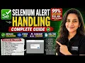 Selenium Alerts Interview Questions Complete Guide
