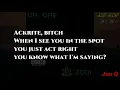 Dr. Dre ft. Hittman - Ackrite (Lyric Video)