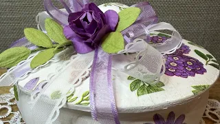 Beautiful Hobby Lobby Wood Box Transformation