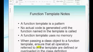 16-a Function templates