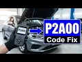 How To Fix P2A00 Code - O2 Sensor Circuit Range Bank 1