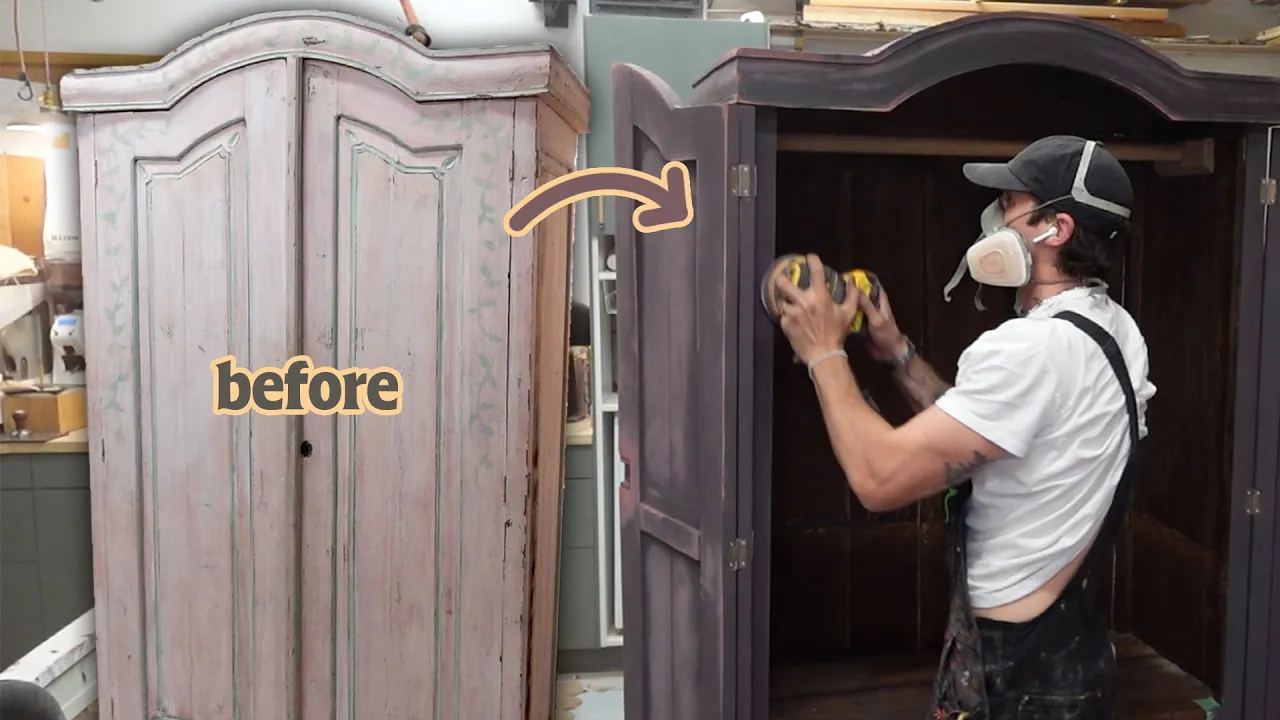 I Made This Old Armoire Look $$$