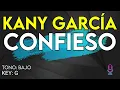 Kany García - Confieso - Karaoke Instrumental - Bajo