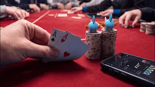 PLAYING LIVE POKER AT THE CASINO!