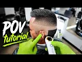 CRISPY Fade On Super Thick Hair - EASY MODE