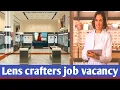 Lens Crafters job vacancy Retail job vacancy American company in India