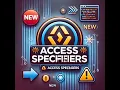 class 25 - Mastering Access specifiers Part 2